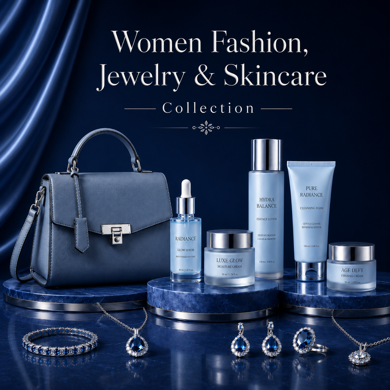 Women Fashion' jewelry & Skin Care